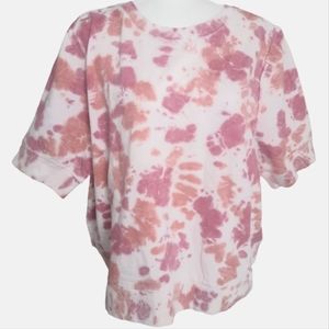 Sonoma short sleeve tye dye crew neck sweatshirt size XXL